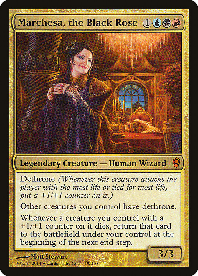 Marchesa, the Black Rose 49 (Conspiracy)  - Foil | Good Games Adelaide SA