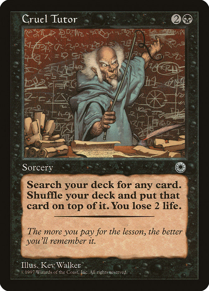 Cruel Tutor  (Portal)  | Good Games Adelaide SA