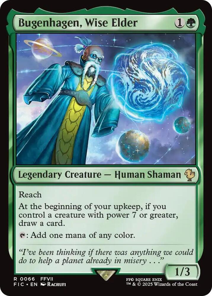 Bugenhagen Wise Elder 66 (Commander: FINAL FANTASY)  - Foil | Good Games Adelaide SA