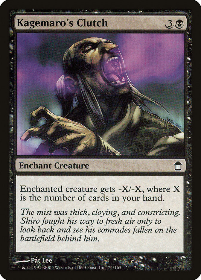 Kagemaro's Clutch 74 (Saviors of Kamigawa)  - Foil | Good Games Adelaide SA