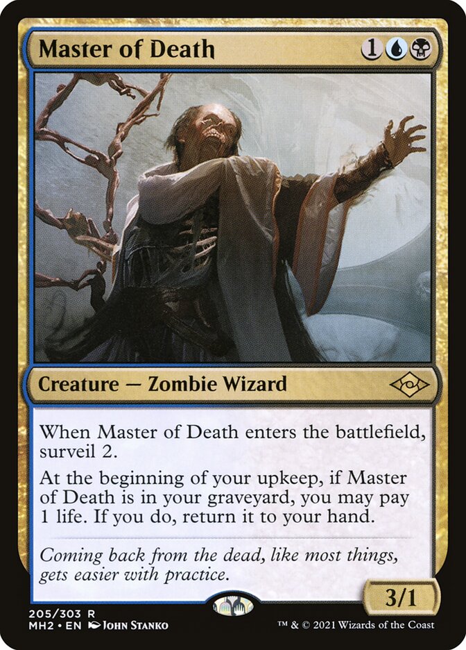 Master of Death 205 (Modern Horizons 2)  - Foil | Good Games Adelaide SA