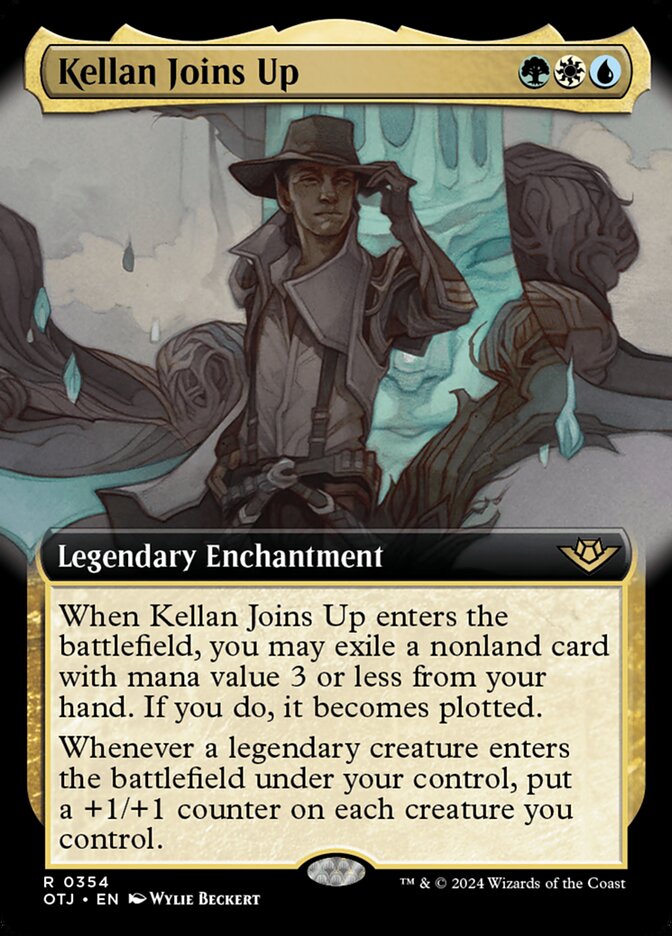 Kellan Joins Up 354 (Outlaws of Thunder Junction)  - Foil | Good Games Adelaide SA