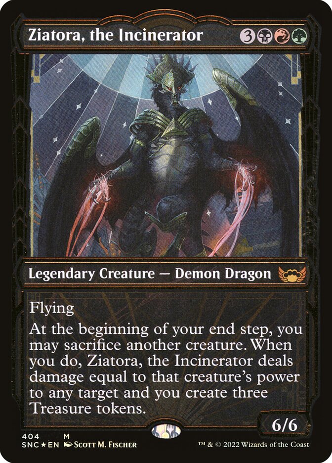 Ziatora, the Incinerator 404 (Streets of New Capenna)  - Foil | Good Games Adelaide SA
