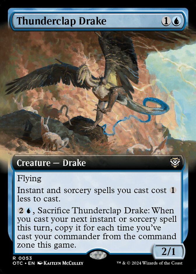 Thunderclap Drake 53 (Commander: Outlaws of Thunder Junction)  | Good Games Adelaide SA