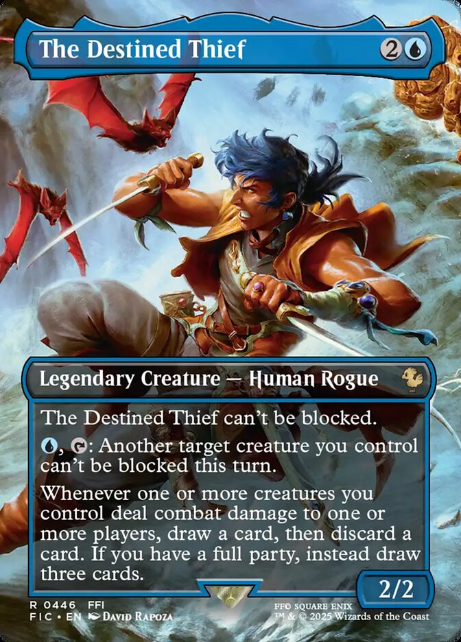 The Destined Thief 446 (Commander: FINAL FANTASY)  - Foil | Good Games Adelaide SA