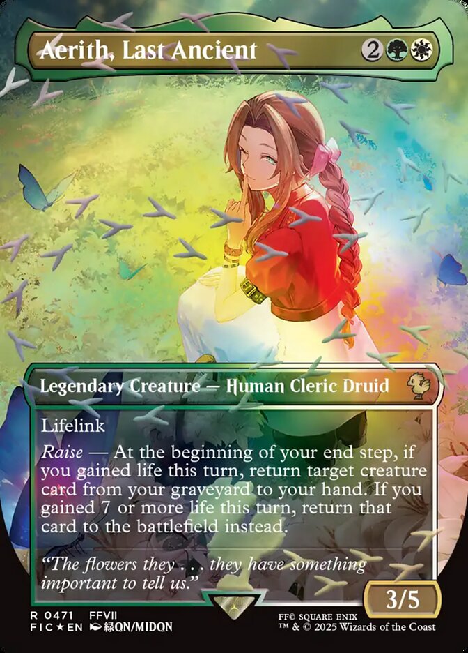 Aerith, Last Ancient 471 (Commander: FINAL FANTASY)  - Foil | Good Games Adelaide SA