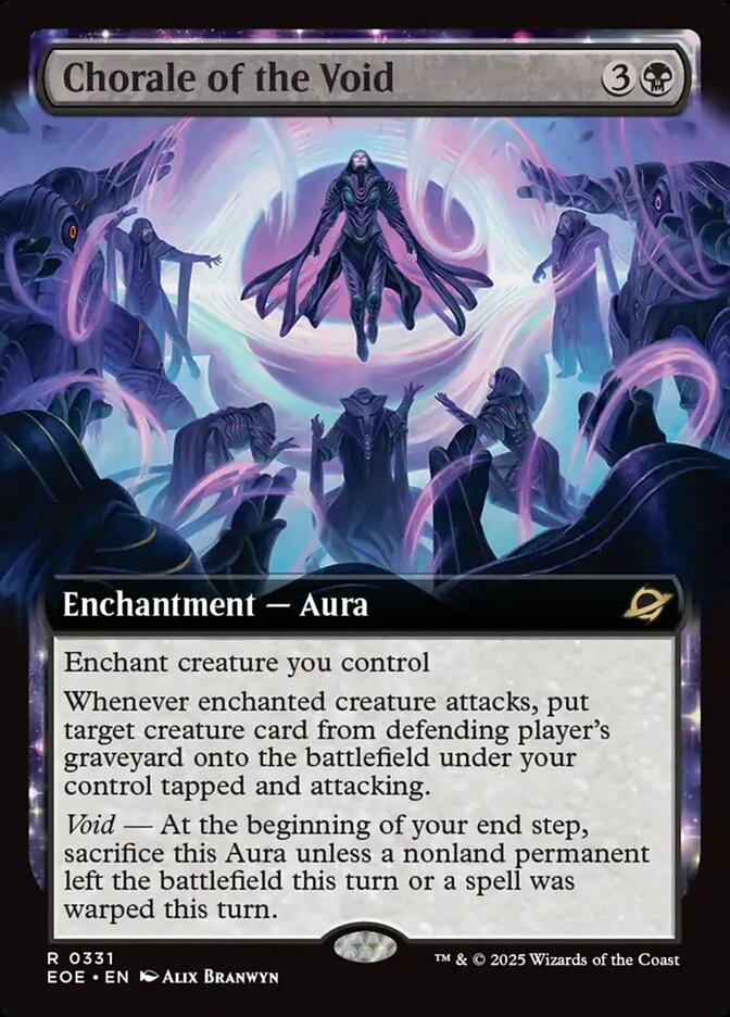 Chorale of the Void 331 (Edge of Eternities)  - Foil | Good Games Adelaide SA