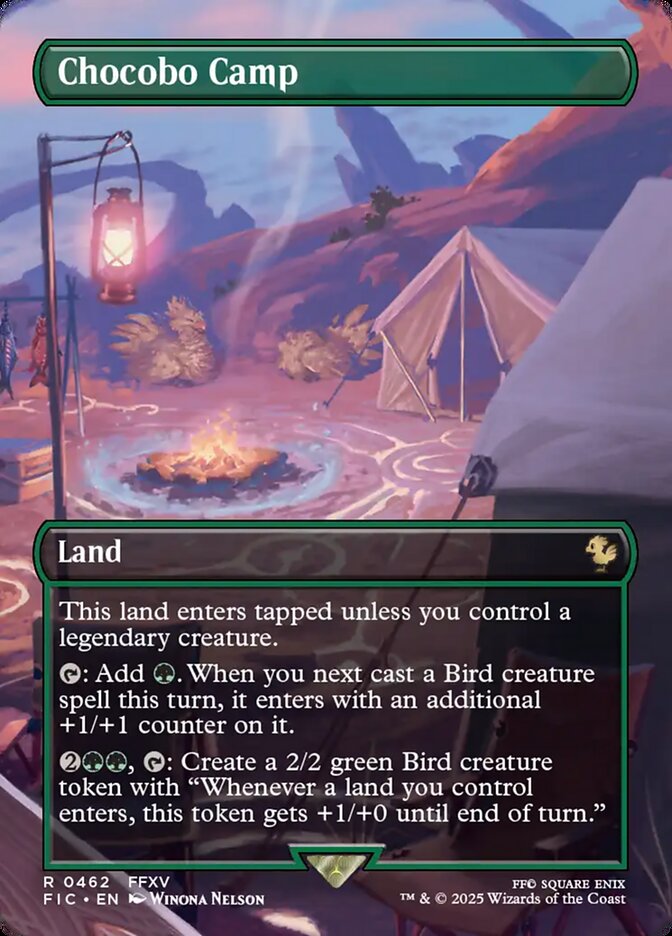 Chocobo Camp 462 (Commander: FINAL FANTASY)  - Foil | Good Games Adelaide SA
