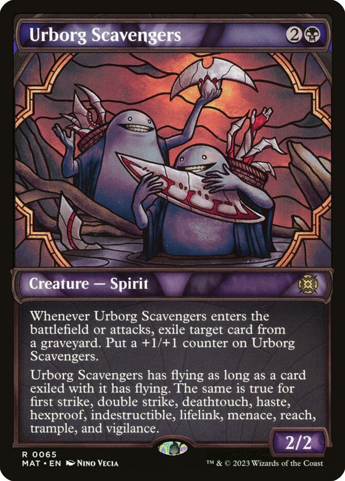 Urborg Scavengers 65 (March of the Machine: The Aftermath)  - Showcase Foil | Good Games Adelaide SA