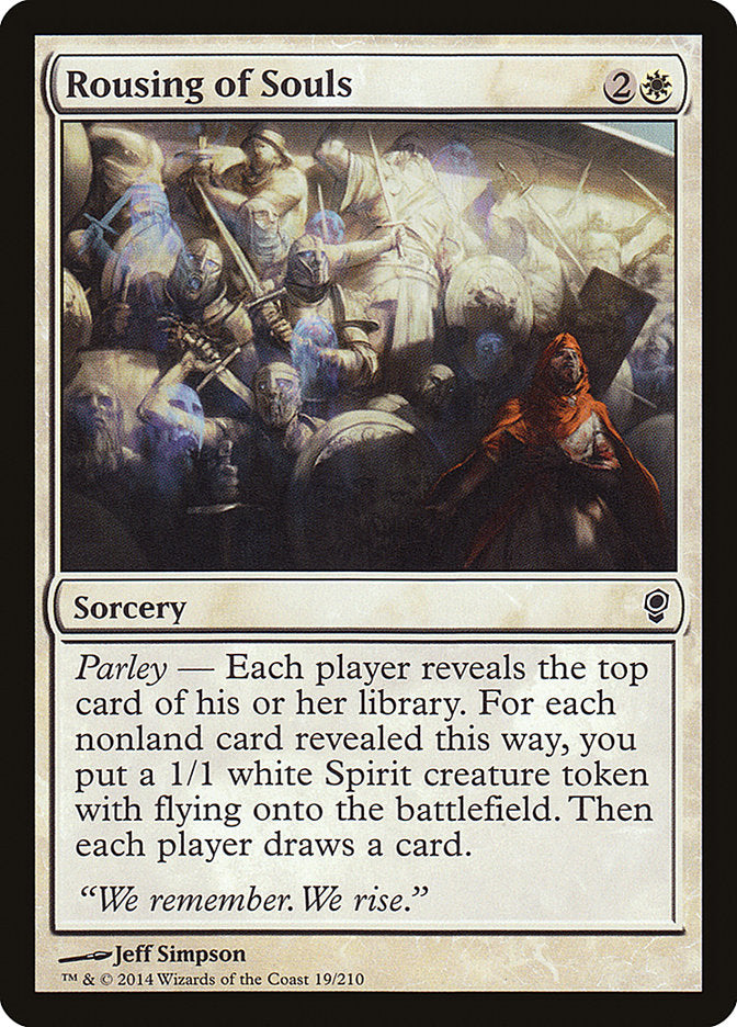 Rousing of Souls 19 (Conspiracy)  - Foil | Good Games Adelaide SA