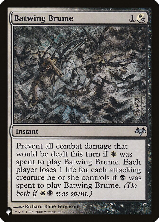 Batwing Brume 81/180 (The List Reprints)  | Good Games Adelaide SA