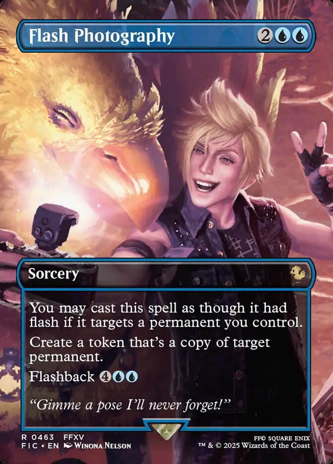 Flash Photography 463 (Commander: FINAL FANTASY)  - Foil | Good Games Adelaide SA