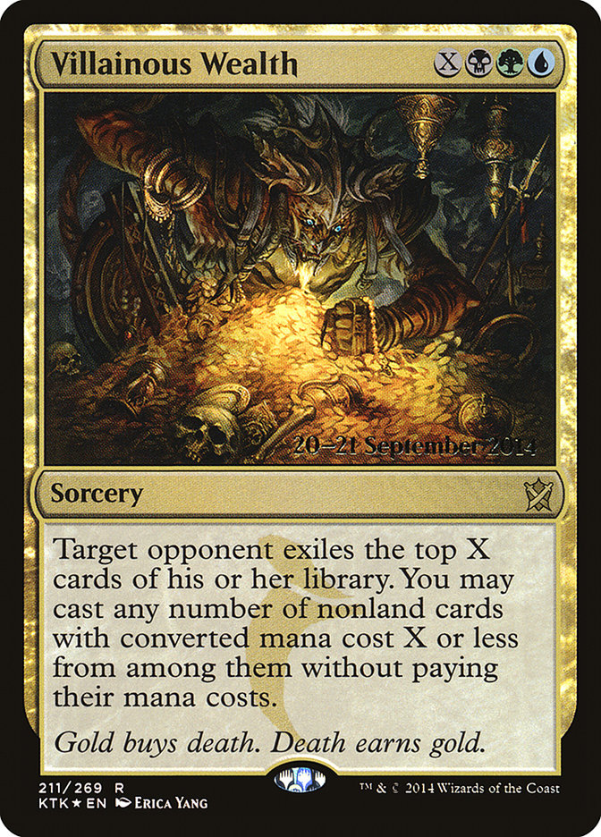 Villainous Wealth 211 (Prerelease Cards)  - Foil | Good Games Adelaide SA