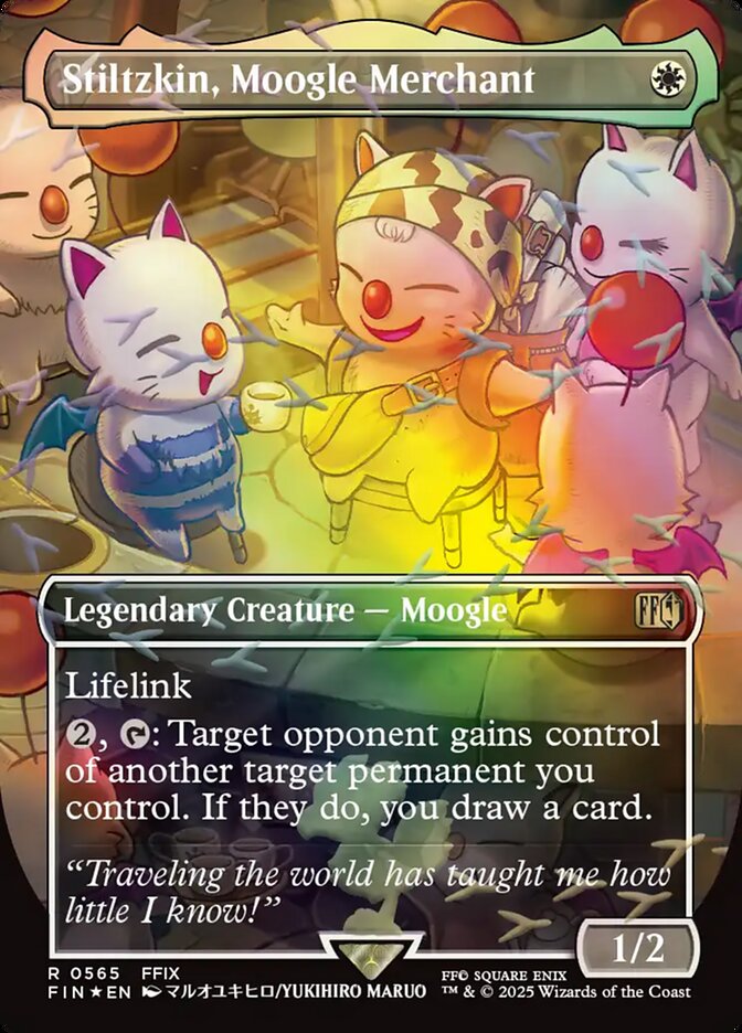 Stiltzkin, Moogle Merchant  565 (FINAL FANTASY)  - Foil | Good Games Adelaide SA