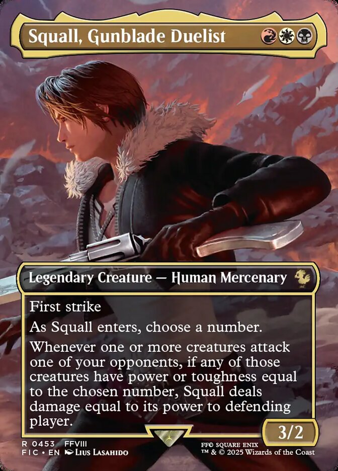 Squall, Gunblade Duelist 453 (Commander: FINAL FANTASY)  | Good Games Adelaide SA