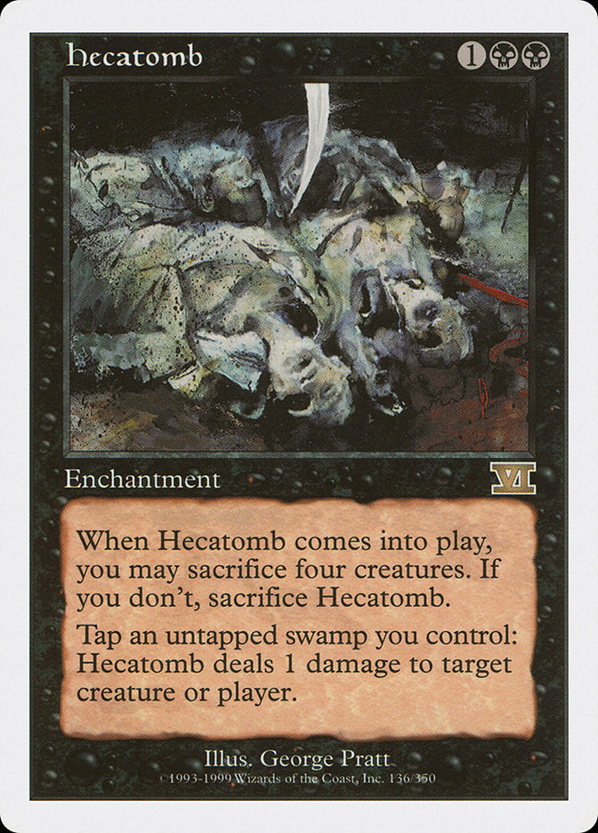 Hecatomb 136 (Classic Sixth Edition)  | Good Games Adelaide SA