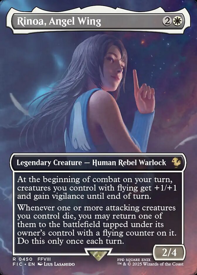 Rinoa, Angel Wing 450 (Commander: FINAL FANTASY)  - Foil | Good Games Adelaide SA