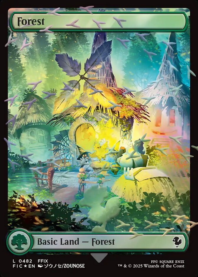 Forest 482 (Commander: FINAL FANTASY)  - Foil | Good Games Adelaide SA