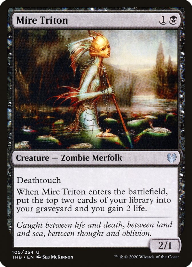 Mire Triton 105 (Theros Beyond Death)  - Foil | Good Games Adelaide SA