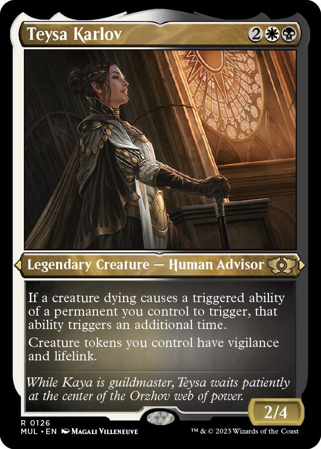 Teysa Karlov 126 (March of the Machine: Multiverse Legends)  - Etched Foil | Good Games Adelaide SA