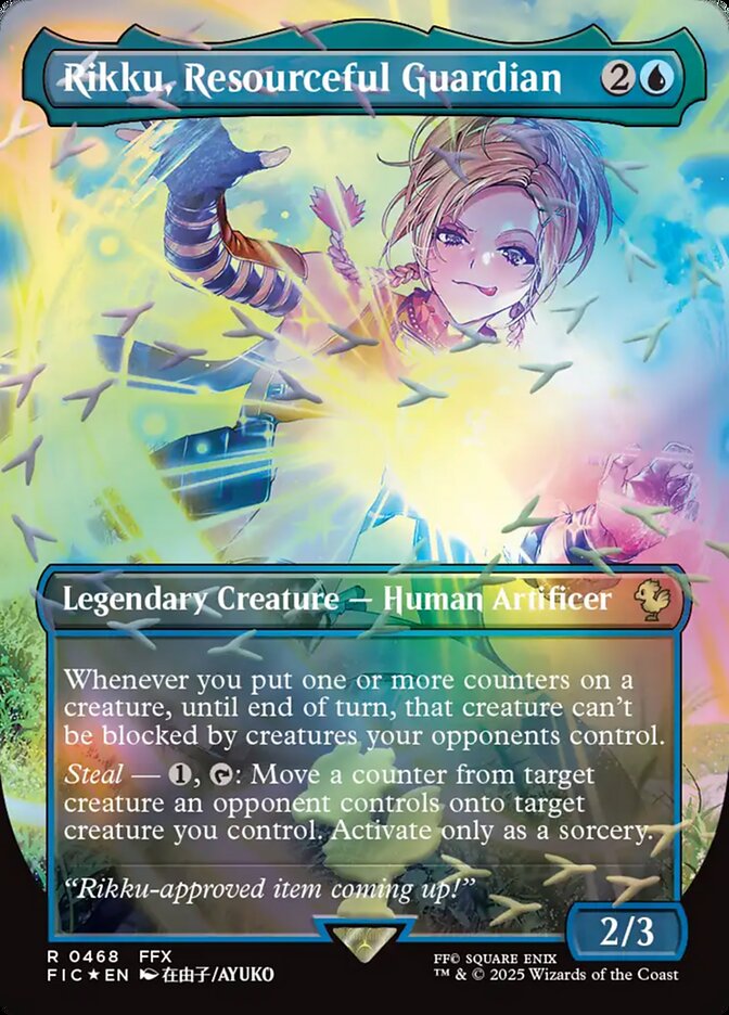 Rikku, Resourceful Guardian 468 (Commander: FINAL FANTASY)  - Foil | Good Games Adelaide SA