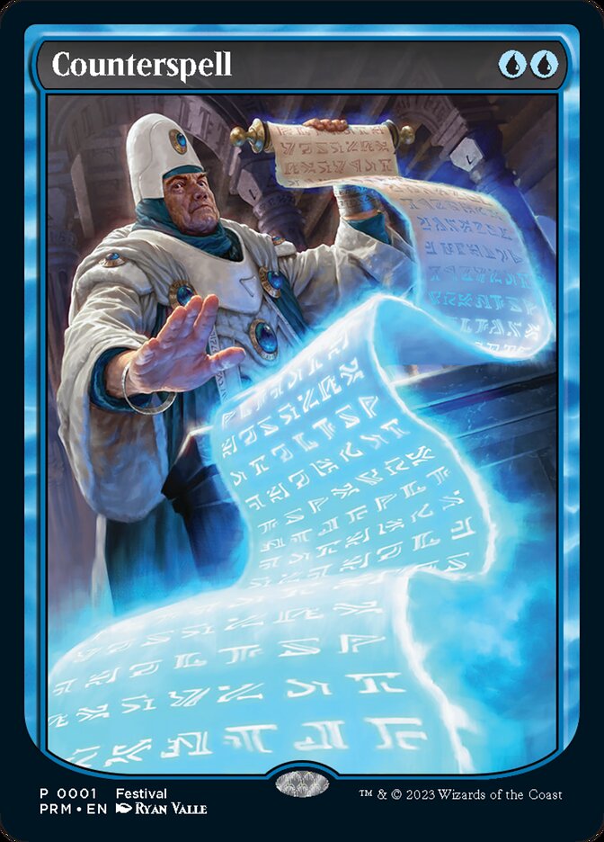 Counterspell 1 (MagicFest Cards)  - Foil | Good Games Adelaide SA
