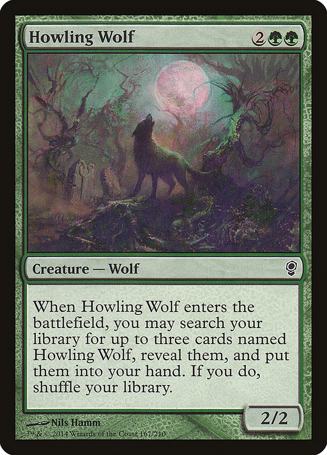 Howling Wolf 167/210 (Conspiracy)  - Foil | Good Games Adelaide SA