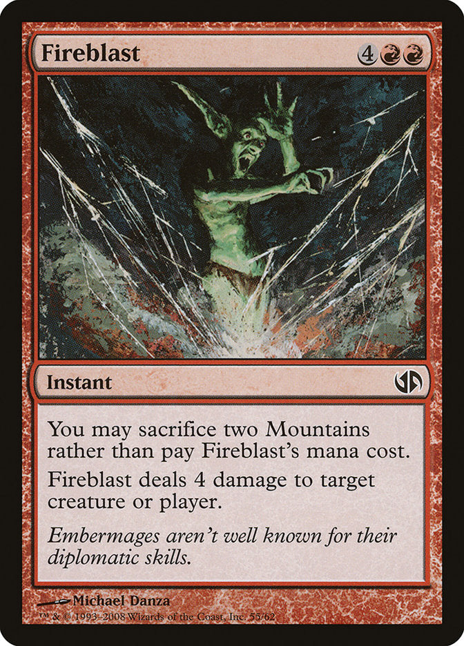 Fireblast 55 (Duel Decks: Jace vs. Chandra)  | Good Games Adelaide SA