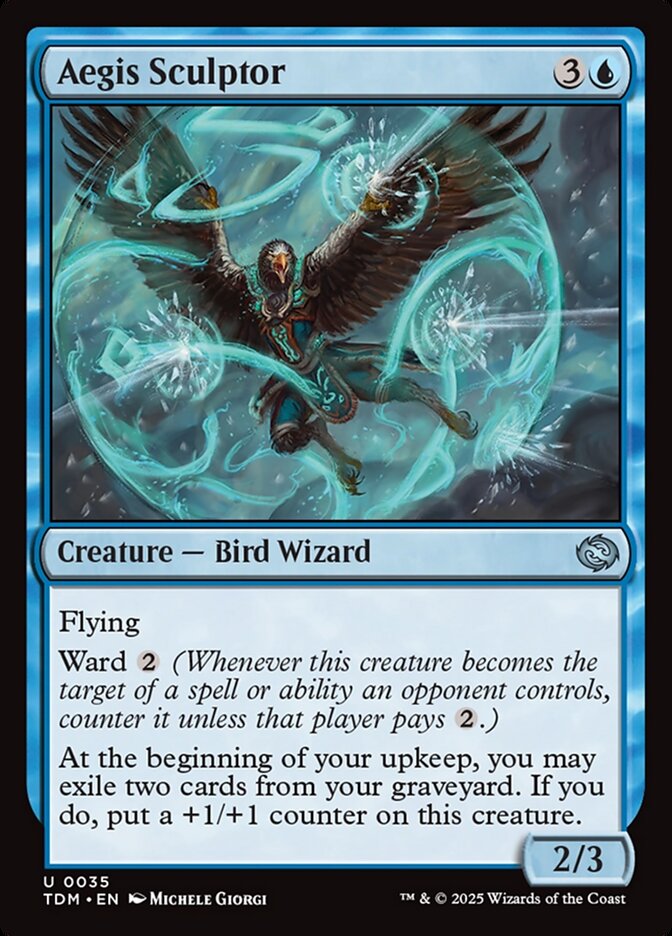 Aegis Sculptor 35 (Tarkir: Dragonstorm)  | Good Games Adelaide SA