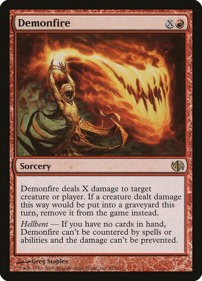 Demonfire 57 (Duel Decks: Jace vs. Chandra)  | Good Games Adelaide SA