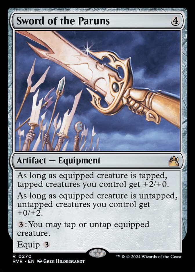 Sword of the Paruns 270 (Ravnica Remastered)  | Good Games Adelaide SA