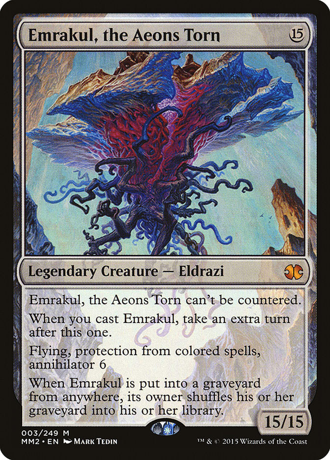 Emrakul, the Aeons Torn 3/249 (Modern Masters 2015)  | Good Games Adelaide SA