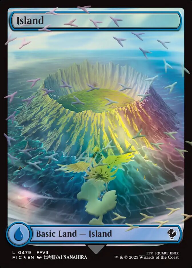 Island Chocobo Track Foil 479 (Commander: FINAL FANTASY)  - Foil | Good Games Adelaide SA