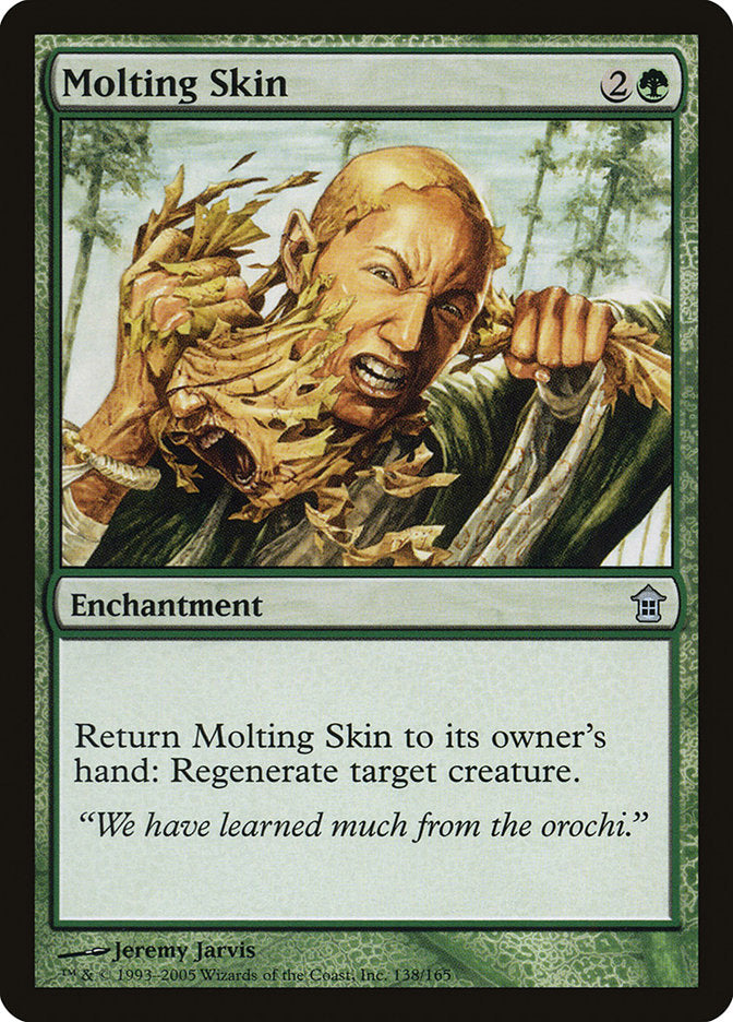 Molting Skin 138 (Saviors of Kamigawa)  - Foil | Good Games Adelaide SA