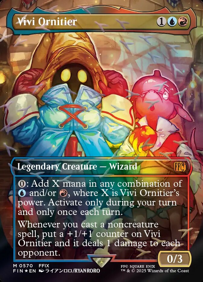 Vivi Ornitier  570/309 (FINAL FANTASY)  - Borderless Foil | Good Games Adelaide SA