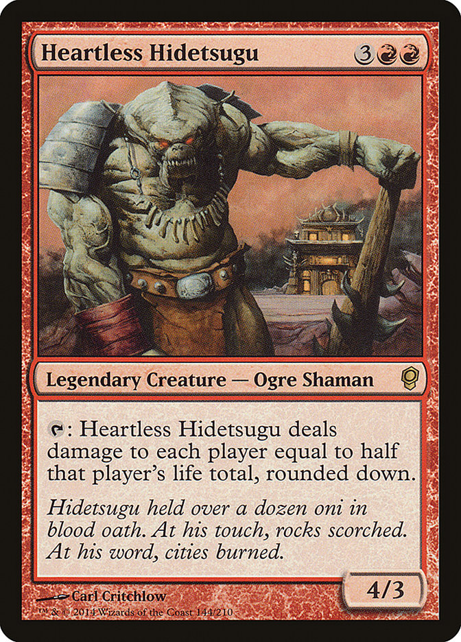 Heartless Hidetsugu 144/210 (Conspiracy)  - Foil | Good Games Adelaide SA