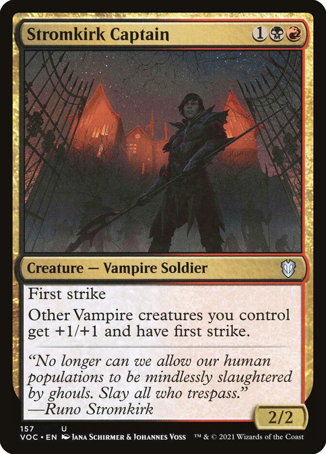 Stromkirk Captain 157 (Commander: Innistrad: Crimson Vow)  | Good Games Adelaide SA