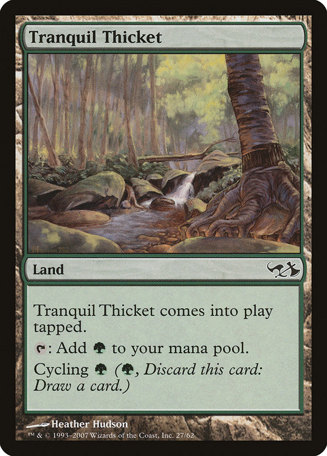 Tranquil Thicket 27 (Duel Decks: Elves vs. Goblins)  | Good Games Adelaide SA