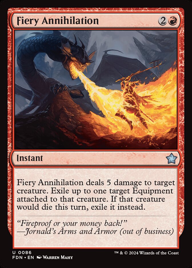 Fiery Annihilation 86 (Foundations)  | Good Games Adelaide SA