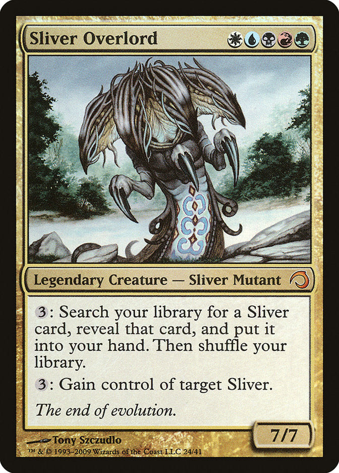Sliver Overlord 24 (Premium Deck Series: Slivers)  - Foil | Good Games Adelaide SA