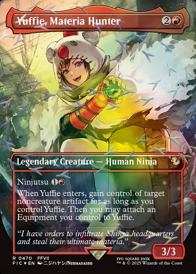 Yuffie, Materia Hunter 470 (Commander: FINAL FANTASY)  - Foil | Good Games Adelaide SA