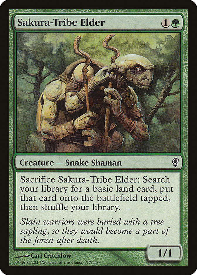 Sakura Tribe Elder 177 (Conspiracy)  - Foil | Good Games Adelaide SA