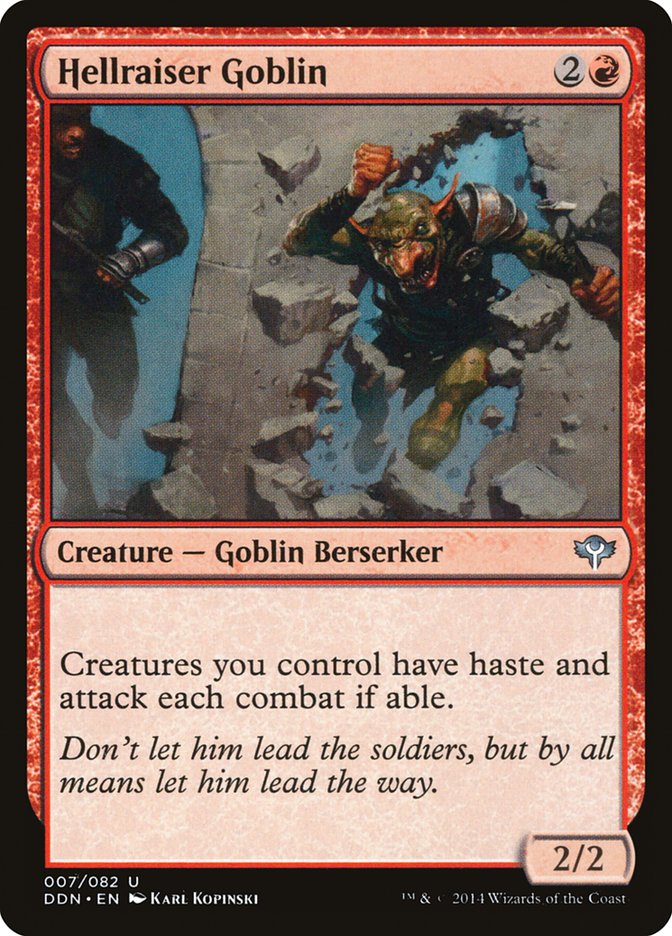 Hellraiser Goblin 7 (Duel Decks: Speed vs. Cunning)  | Good Games Adelaide SA