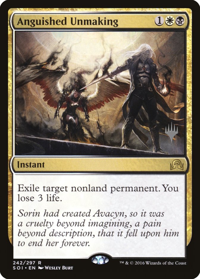 Anguished Unmaking 242 (Promo Pack: Theros Beyond Death)  - Foil | Good Games Adelaide SA