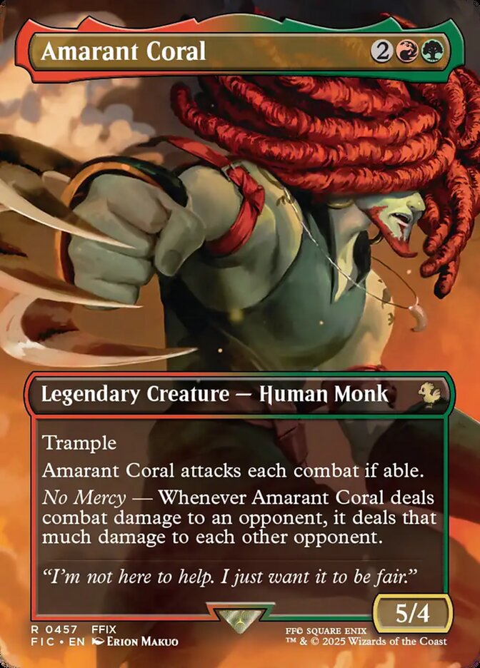 Amarant Coral 457 (Commander: FINAL FANTASY)  - Foil | Good Games Adelaide SA