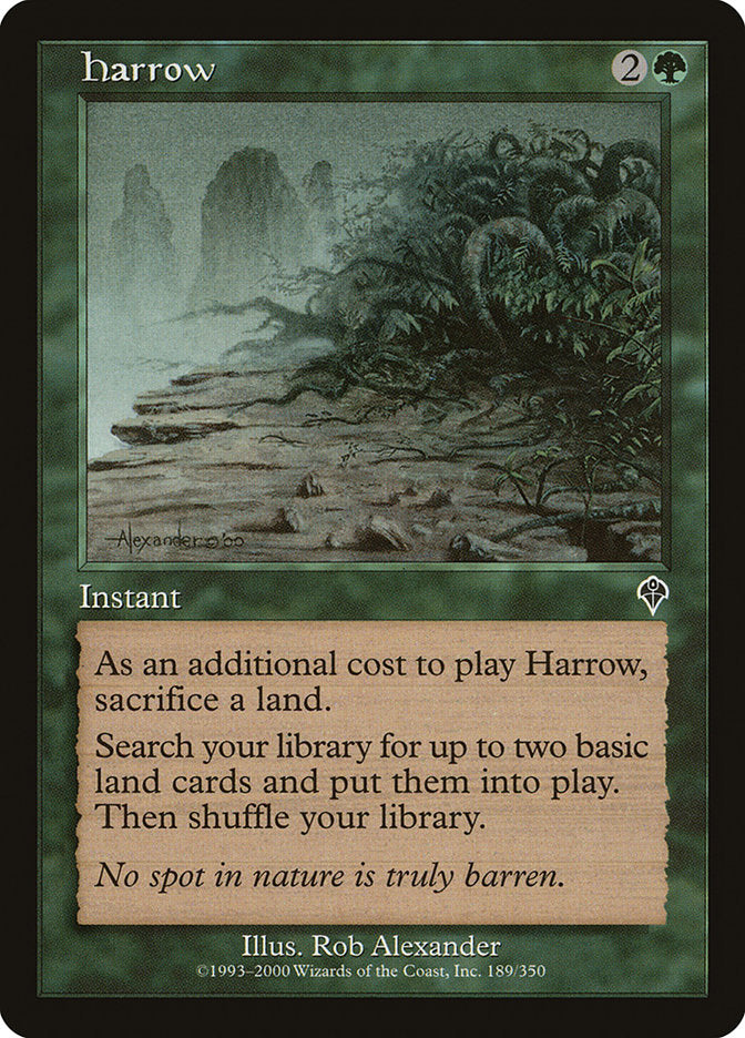 Harrow 189 (Invasion)  - Foil | Good Games Adelaide SA