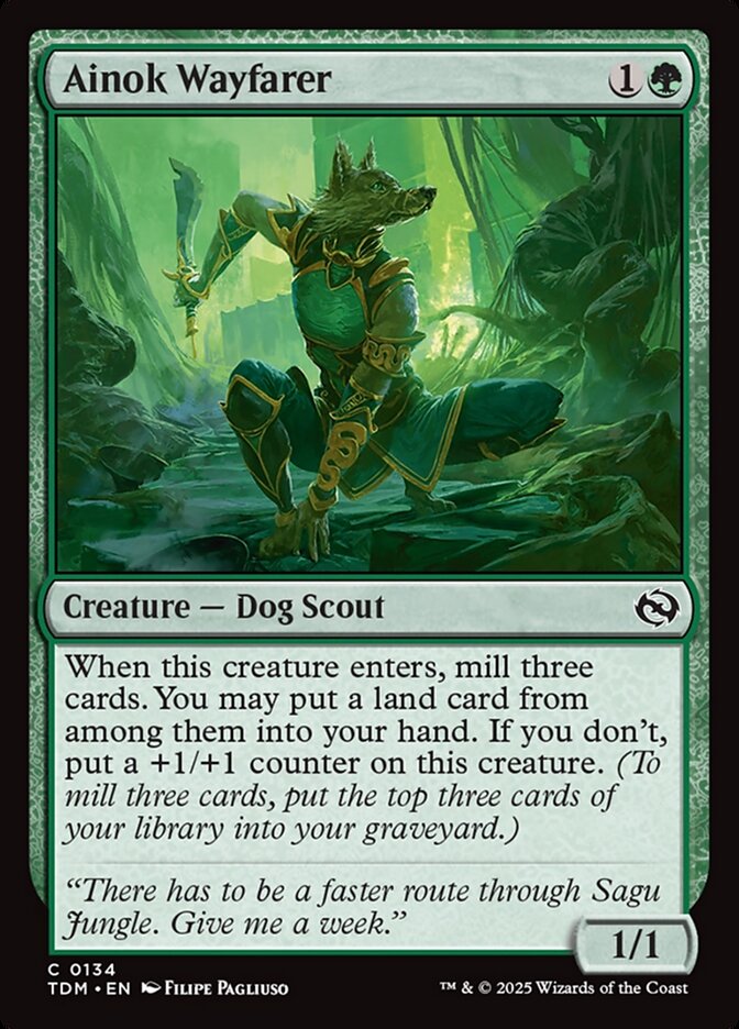 Ainok Wayfarer 134 (Tarkir: Dragonstorm)  | Good Games Adelaide SA