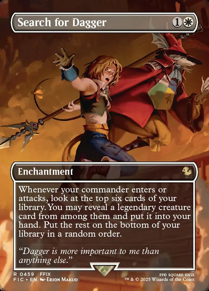 Search for Dagger 459 (Commander: FINAL FANTASY)  - Foil | Good Games Adelaide SA