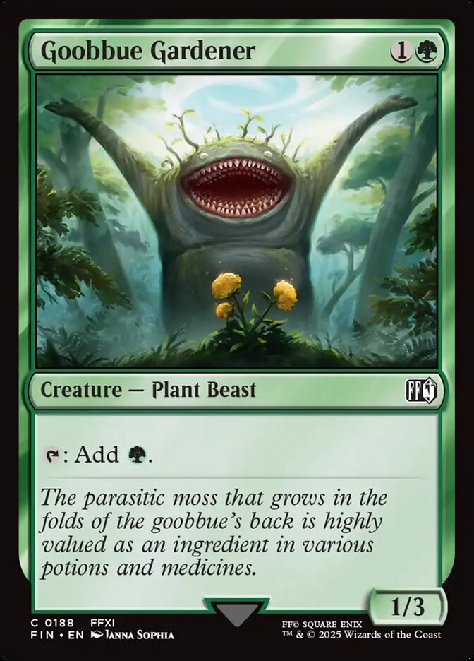 Goobbue Gardener 188 (FINAL FANTASY)  | Good Games Adelaide SA