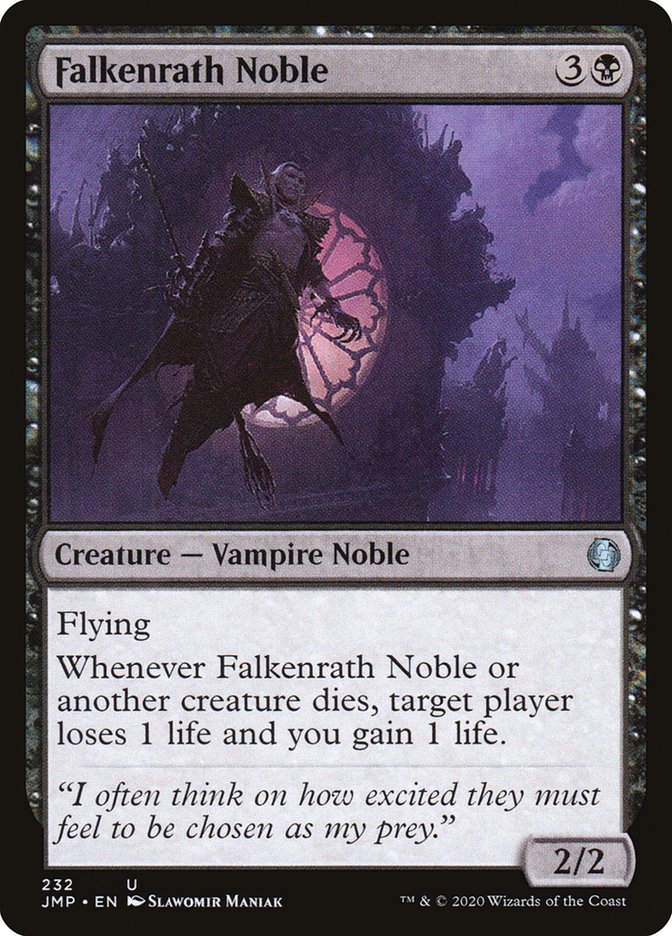 Falkenrath Noble 232 (Jumpstart)  | Good Games Adelaide SA